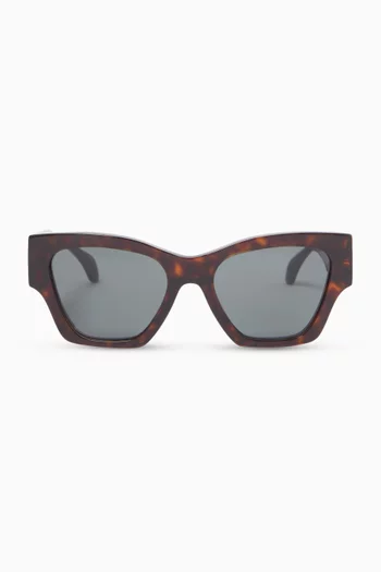 Square Sunglasses in Acetate