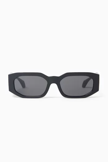 Signature Rectangular Sunglasses in Acetate