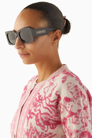 Square Sunglasses in Acetate