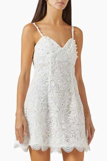 Lilo Mini Dress in Lace