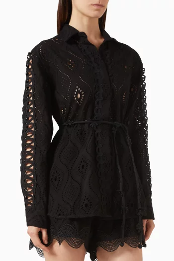 Oriana Cut-out Shirt