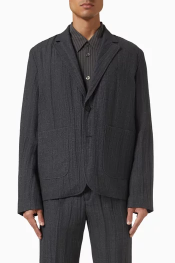 Temp Blazer in Wool-blend