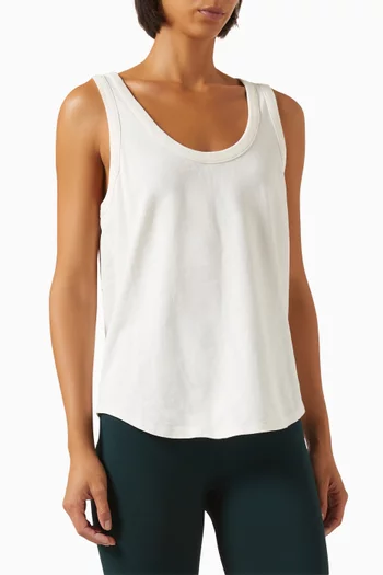 Soho Jacquie Tank Top in Cotton