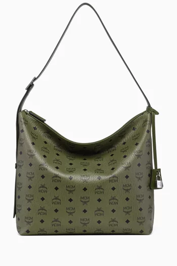 حقيبة هوبو ارين كبيرة قنب بنقشة فيزيتوس