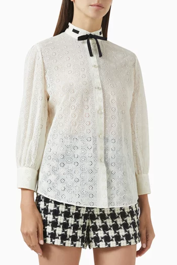 Daisy Sangallo Polka Dot Shirt
