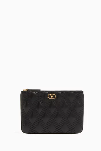 Quiltie 67 Pouch in Nappa Leather