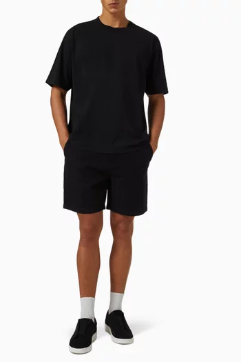 Kurt Honeycomb Dobby Shorts in Cotton