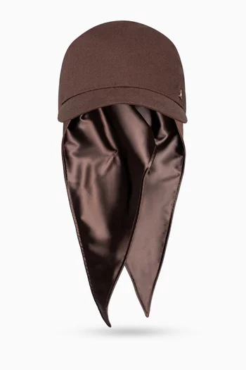 Arianne Bandana Cap in Linen