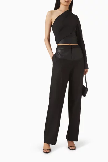 Blanche Straight-leg Pants