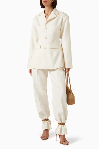 Straight-fit Pants