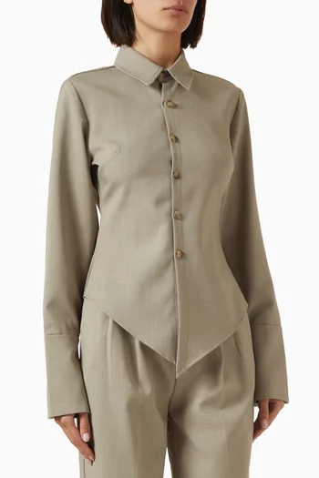 Sonia Tailored Angled Shirt