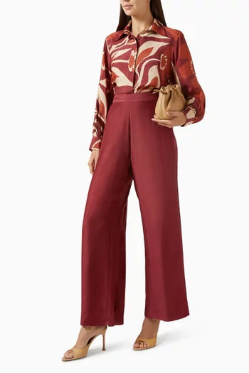 Floral-print Shirt