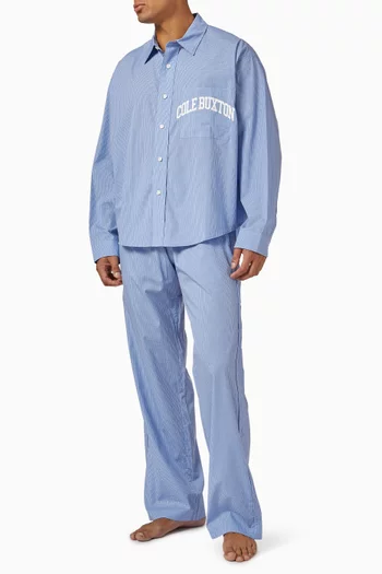 Pyjama Pants in Cotton-poplin
