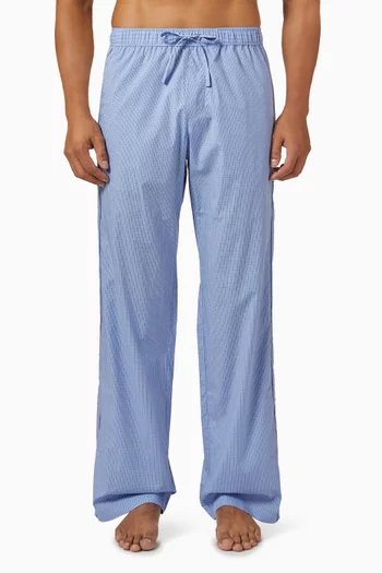 Pyjama Pants in Cotton-poplin