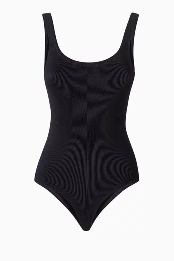 لباس سباحة قطعة واحدة قماش سيرساكر