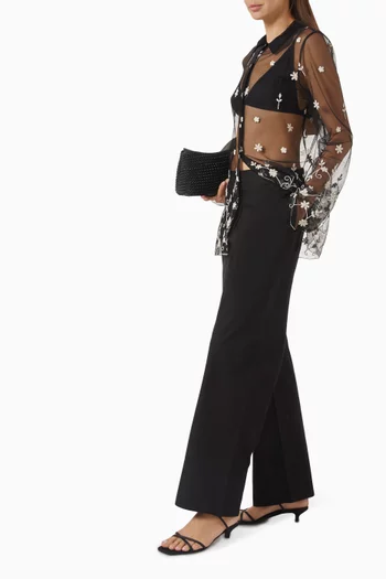 Twisted-seam Pants in Organic Cotton