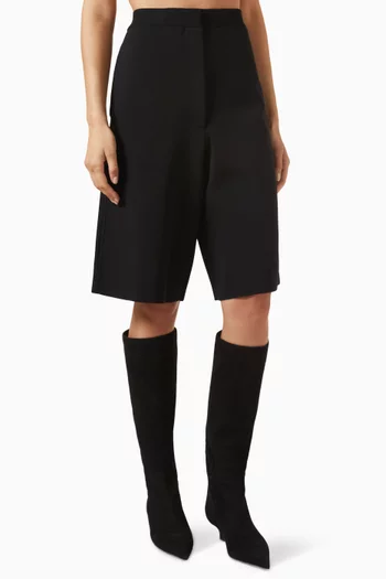 Knit Shorts in Compact Jersey