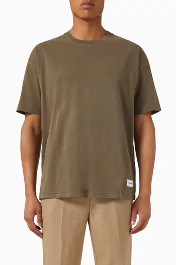 Sapigment T-shirt in Organic-cotton Jersey