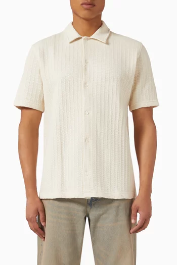 Sakvistbro Shirt in Organic Cotton-blend