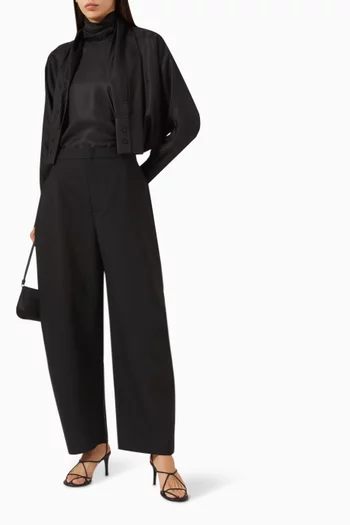 بلوزة فولار حرير