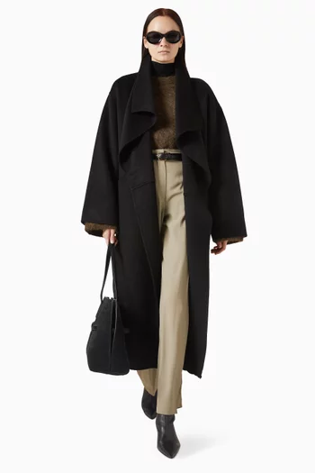 Signature Double Coat in Wool Blend