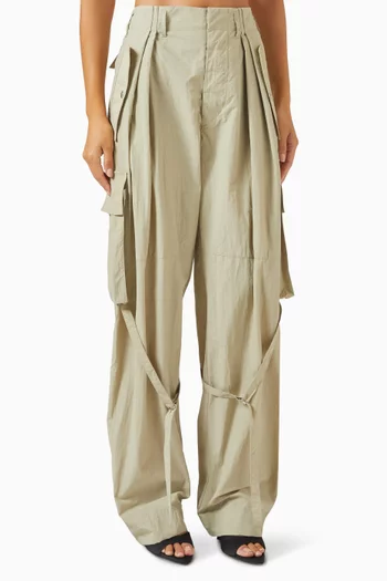 Melissa Cargo Pants in Cotton Blend