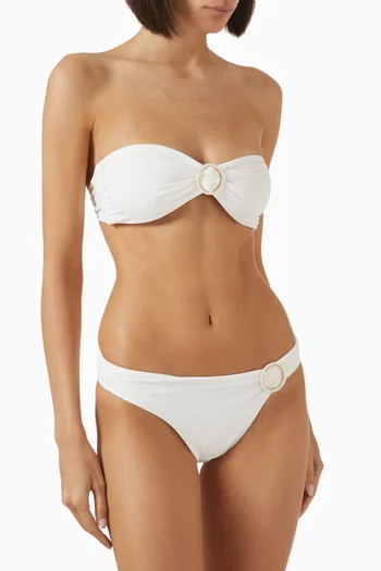 Turks & Caicos Bikini Top in ECONYL®