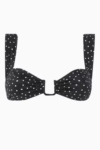 Cannes Bikini Top in ECONYL®