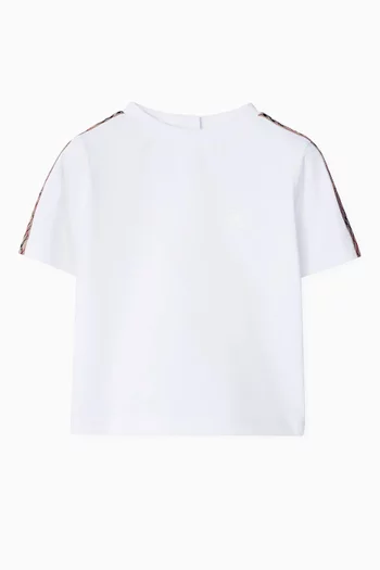 Cedar Check T-shirt in Cotton