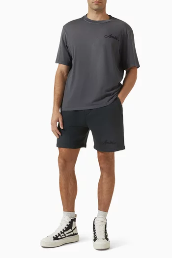 Bleach Bandana Shorts in Cotton