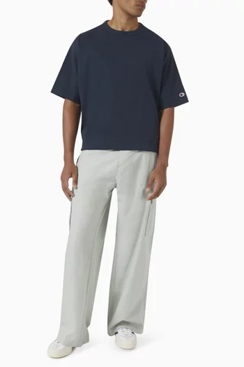 Logo Crewneck T-shirt in Cotton