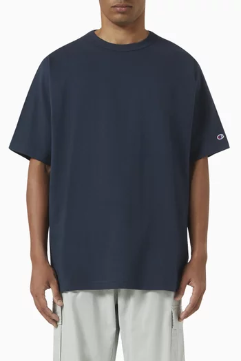 Logo Crewneck T-shirt in Cotton