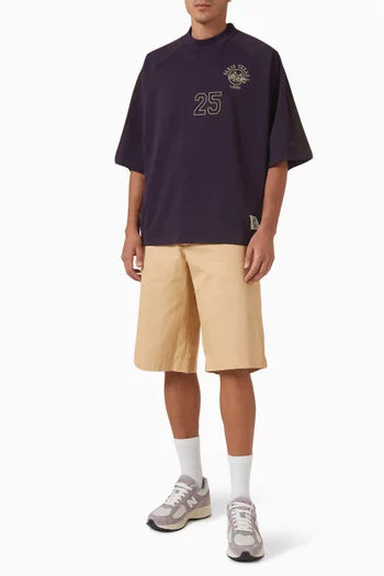 Archive Dean Hi-neck T-shirt in Cotton