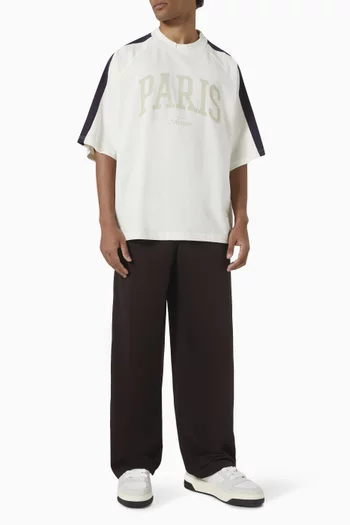 Archive Dean Hi-neck T-shirt in Cotton