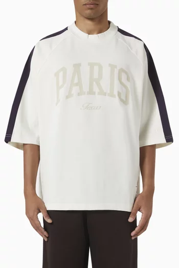 Archive Dean Hi-neck T-shirt in Cotton