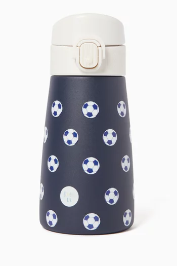 Football Stainless Steel Water Bottle