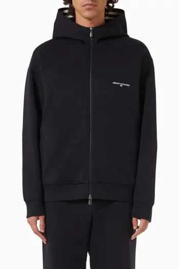 Marnia Logo Zip-up Hoodie