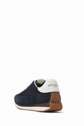 Royale AX Logo Sneakers in Mesh