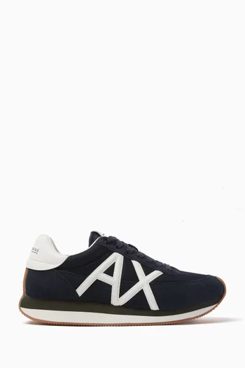 Royale AX Logo Sneakers in Mesh