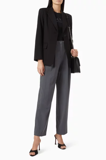 Pleated Loose-fit Pants