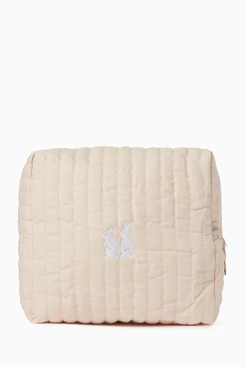 Bunny Quilted Pouch