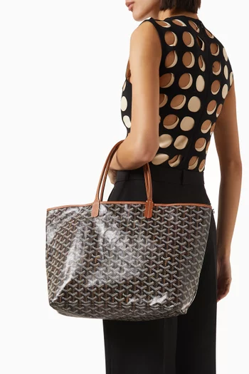 Saint Louis PM Tote Bag in Goyardine Canvas