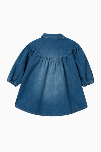 فستان بجيوب خارجية دينم