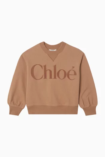 Logo Sweatshirt in French Terry