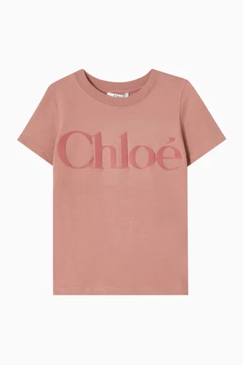 Logo T-shirt in Cotton
