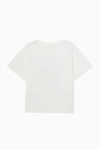 Iconic Logo T-shirt in Cotton