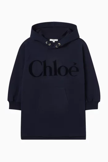 Logo Hoodie Dress
