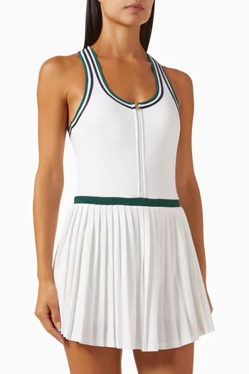 Jane Court 28" Dress in Recycled Micro-jersey