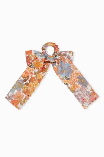 Floral Print Scrunchie