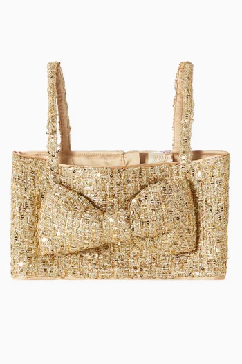 Celina Tweed Top